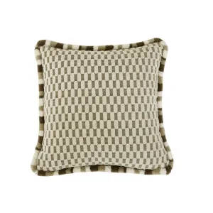 Enzo Lennon Square Cushion - Tawny by GlobeWest, a Cushions, Decorative Pillows for sale on Style Sourcebook