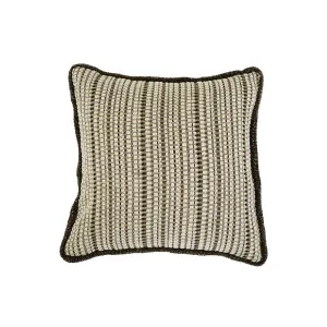 Enzo Brooks Square Cushion - Slate by GlobeWest, a Cushions, Decorative Pillows for sale on Style Sourcebook