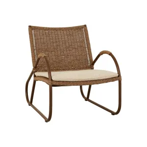 Porto Occasional Chair - Safari Weave - Bronze by GlobeWest, a Outdoor Furniture for sale on Style Sourcebook