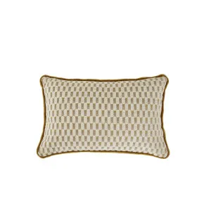 Enzo Lennon Rectangle Cushion - Saffron by GlobeWest, a Cushions, Decorative Pillows for sale on Style Sourcebook