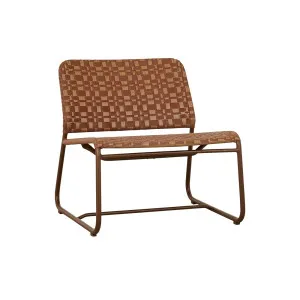Montana Grid Occasional Chair - Soft Brique - Bronze by GlobeWest, a Outdoor Furniture for sale on Style Sourcebook