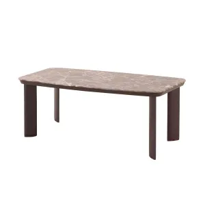 Portsea Dune Dining Table - Sangria - Copper Brown by GlobeWest, a Tables for sale on Style Sourcebook