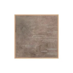 Quiet Desert Printed Wall Art - Soft Clay by GlobeWest, a Mirrors for sale on Style Sourcebook