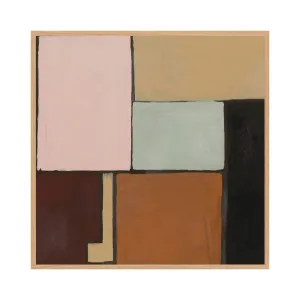 Sola Earthed Hand Painted Wall Art - Saddle by GlobeWest, a Mirrors for sale on Style Sourcebook