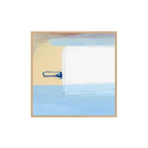 Fusion Therapy Hand Painted Wall Art - Illusion Blue by GlobeWest, a Mirrors for sale on Style Sourcebook