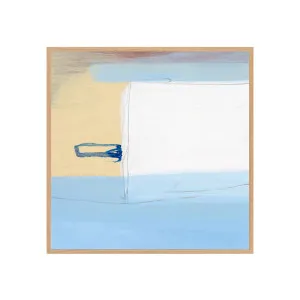 Fusion Therapy Hand Painted Wall Art - Illusion Blue by GlobeWest, a Mirrors for sale on Style Sourcebook
