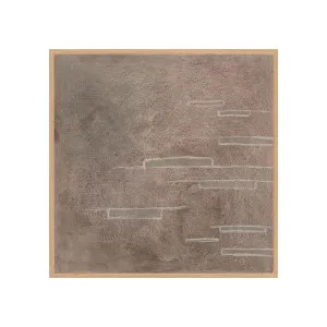 Quiet Desert Hand Painted Wall Art - Soft Clay by GlobeWest, a Mirrors for sale on Style Sourcebook