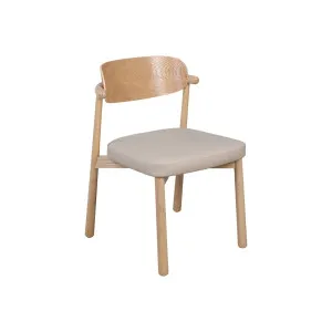 Kaia Dining Chair - Stone - Natural Ash by GlobeWest, a Chairs for sale on Style Sourcebook