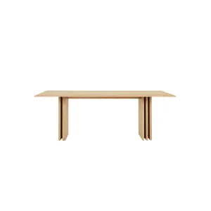 Ren Dining Table - Satin Oak by GlobeWest, a Dining Tables for sale on Style Sourcebook