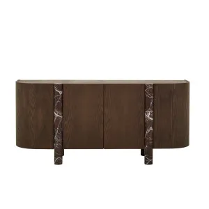 Artie Marble Buffet - Ruby Marble - Tobacco Ash by GlobeWest, a Sideboards, Buffets & Trolleys for sale on Style Sourcebook