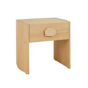 Carvara Abstract Bedside - New Oak by GlobeWest, a Bedside Tables for sale on Style Sourcebook