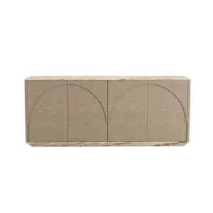 Archie Marble Buffet - Onyx Travertine - Porcini by GlobeWest, a Sideboards, Buffets & Trolleys for sale on Style Sourcebook