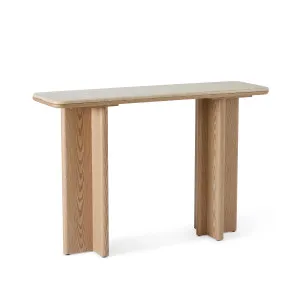 Carlyle Brown Marble/Oak Console Table 120X35X80CM by Madras Link, a Console Table for sale on Style Sourcebook