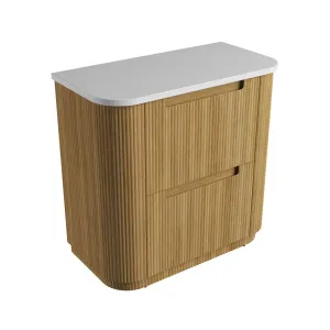 Varcelli Floor Standing 900mm - Flat Stone Top, Pure by Aulic, a Vanities for sale on Style Sourcebook