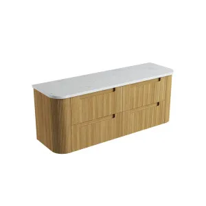 Varcelli Tier Wall Hung 1500mm - Flat Stone Top, Cato by Aulic, a Vanities for sale on Style Sourcebook