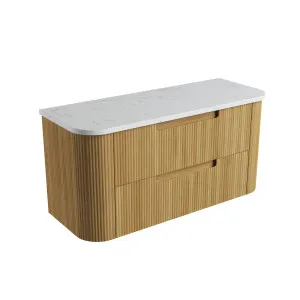 Varcelli Tier Wall Hung 1200mm - Flat Stone Top, Cato by Aulic, a Vanities for sale on Style Sourcebook