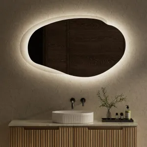 Evanston 1100mm/1300mm - 1300mm, Matte Grey by Aulic, a Illuminated Mirrors for sale on Style Sourcebook