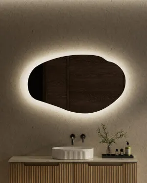 Evanston 1100mm/1300mm - 1300mm, Matte White by Aulic, a Illuminated Mirrors for sale on Style Sourcebook
