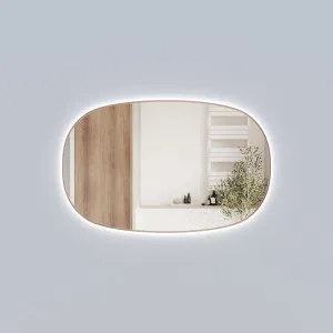 Valmont Horizontal 1100mm - Brushed Bronze by Aulic, a Illuminated Mirrors for sale on Style Sourcebook