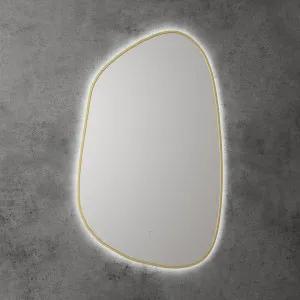 Tarcoola - Brushed Gold by Aulic, a Illuminated Mirrors for sale on Style Sourcebook