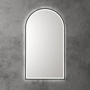 Canterbury - Matte Black by Aulic, a Illuminated Mirrors for sale on Style Sourcebook