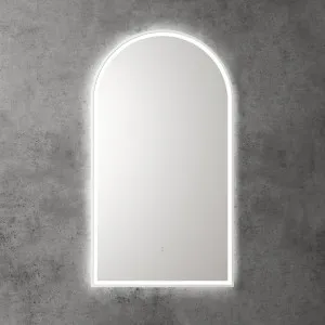 Canterbury - Matte White by Aulic, a Illuminated Mirrors for sale on Style Sourcebook