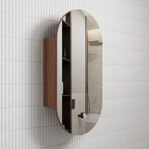 Beau Monde Shaving Cabinet - Walnut by Aulic, a Shaving Cabinets for sale on Style Sourcebook