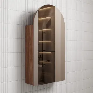 Canterbury Shaving Cabinet - Walnut by Aulic, a Shaving Cabinets for sale on Style Sourcebook