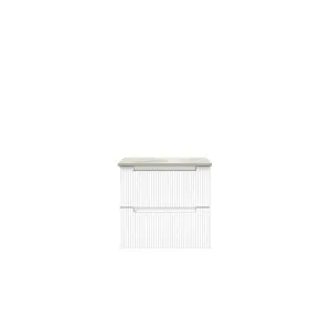 Verona Mark II Wall Hung 600mm - Flat Stone Top, Alpine by Aulic, a Vanities for sale on Style Sourcebook