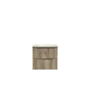 Tuscana Wall Hung 600mm - Flat Stone Top, Alpine by Aulic, a Vanities for sale on Style Sourcebook