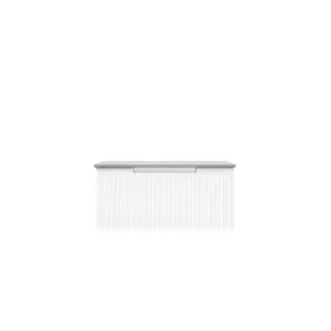 Perla Mark II Wall Hung 900mm - Flat Stone Top, Snow by Aulic, a Vanities for sale on Style Sourcebook