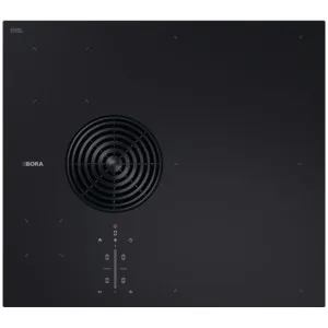 Bora S Pure Series 2 60cm Induction Cooktop with Integrated Extractor Exhaust Air Glossy Black PURSA2 by Bora, a Cooktops for sale on Style Sourcebook
