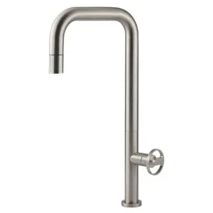 Armando Vicario Patio Lead-Free Pull Out Kitchen Mixer Tap - Stainless Steel 400727-LF by Armando Vicario, a Kitchen Taps & Mixers for sale on Style Sourcebook