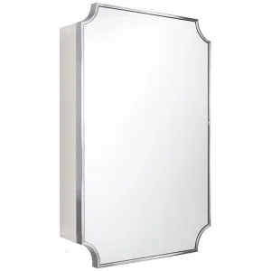 Turner Hastings Claremont 80x50 Bathroom Mirror Shaving Cabinet Chrome CL404SC-CH by Turner Hastings, a Mirrors for sale on Style Sourcebook