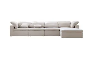 Delvine 5 pce modular lounge by Focus On Furniture, a Sofas for sale on Style Sourcebook