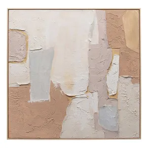 Serenity 2 Box Framed Canvas in 100 x 100cm by OZ Design, a Painted Canvases for sale on Style Sourcebook