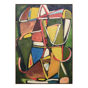 Artist Palette Box Framed Canvas in 100 x 140cm by OZ Design, a Painted Canvases for sale on Style Sourcebook