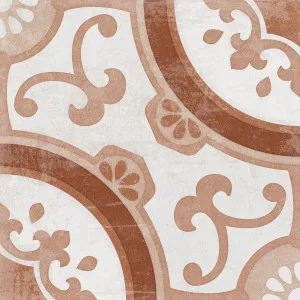 Antica Palazzo Brick Mist (Matt) 200x200 by Sanctuary Makers, a Encaustic Tiles for sale on Style Sourcebook