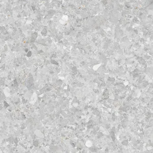 Terra Palacio Ashen (Satin) 600x600 by Sanctuary Makers, a Terrazzo Look Tiles for sale on Style Sourcebook