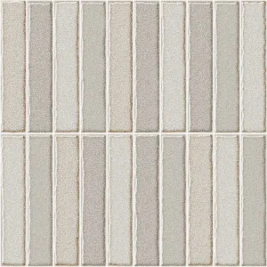 Zen Fingers (150x25) Kiri (Gloss) 300x300 by Sanctuary Makers, a Mosaic Tiles for sale on Style Sourcebook