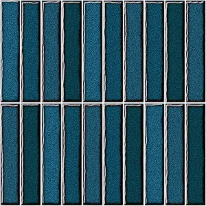 Zen Fingers (150x25) Gunjo (Gloss) 300x300 by Sanctuary Makers, a Mosaic Tiles for sale on Style Sourcebook