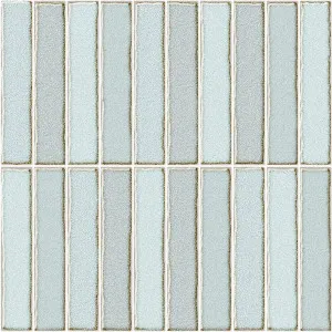 Zen Fingers (150x25) Sora (Gloss) 300x300 by Sanctuary Makers, a Mosaic Tiles for sale on Style Sourcebook