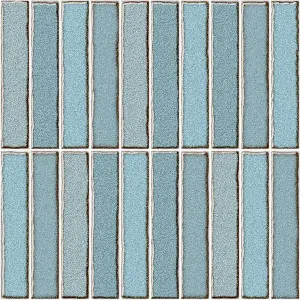 Zen Fingers (150x25) Mizu (Gloss) 300x300 by Sanctuary Makers, a Mosaic Tiles for sale on Style Sourcebook