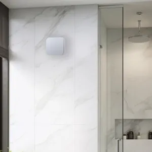 Ventair Edge Square Wall/Ceiling DC Exhaust Fan - 100mm by Ventair, a Exhaust Fans for sale on Style Sourcebook
