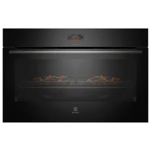 Electrolux 90cm Pyrolytic Built-In Oven with Steam Bake Dark Stainless Steel EVEP9616DF by Electrolux, a Ovens for sale on Style Sourcebook