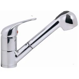 Abey MixMaster Pull Out Kitchen Mixer Tap Chrome MPOSM-LF by Abey, a Kitchen Taps & Mixers for sale on Style Sourcebook