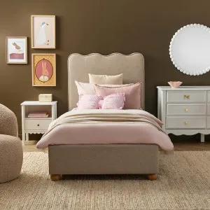 Waverley King Single Bed - Natural - Mocka by Mocka., a Beds & Bed Frames for sale on Style Sourcebook
