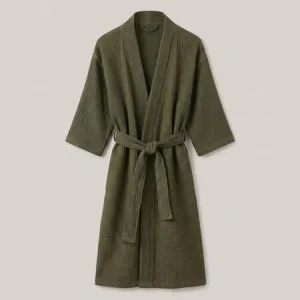 Robe - Cotton, Medium, Olive - Canningvale by Canningvale, a Sheets for sale on Style Sourcebook