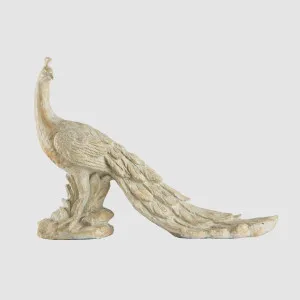 Arbour Peacock Sculpture by Florabelle Living, a Statues & Ornaments for sale on Style Sourcebook