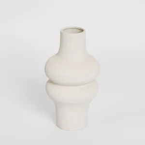 Goya Dune Vase Chalk by MRD Home, a Vases & Jars for sale on Style Sourcebook